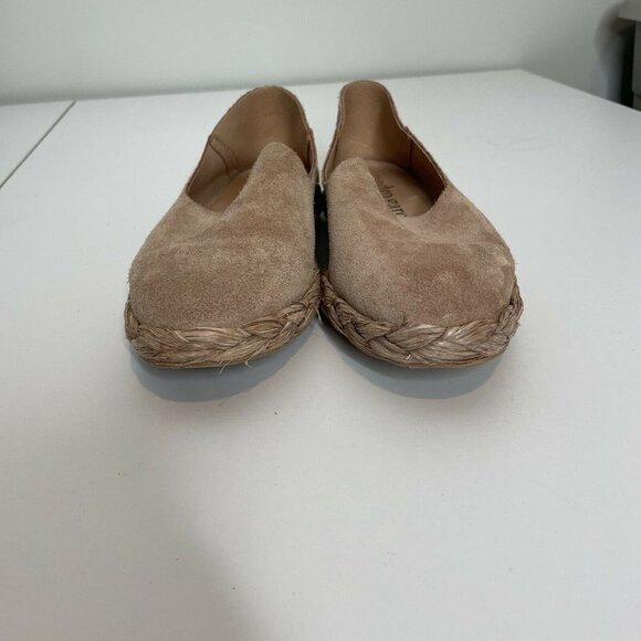 Pedro Garcia Nude Pink Suede Espadrilles Size 37.5 - Picture 5 of 8